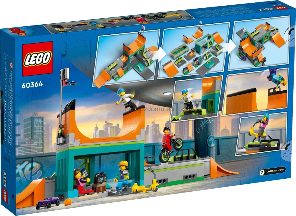 LEGO City 60364 Pouliční skatepark