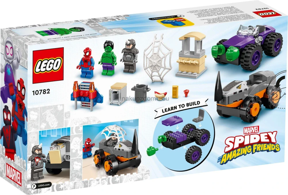 LEGO Super Heroes 10782 Hulk vs. Rhino souboj džípů