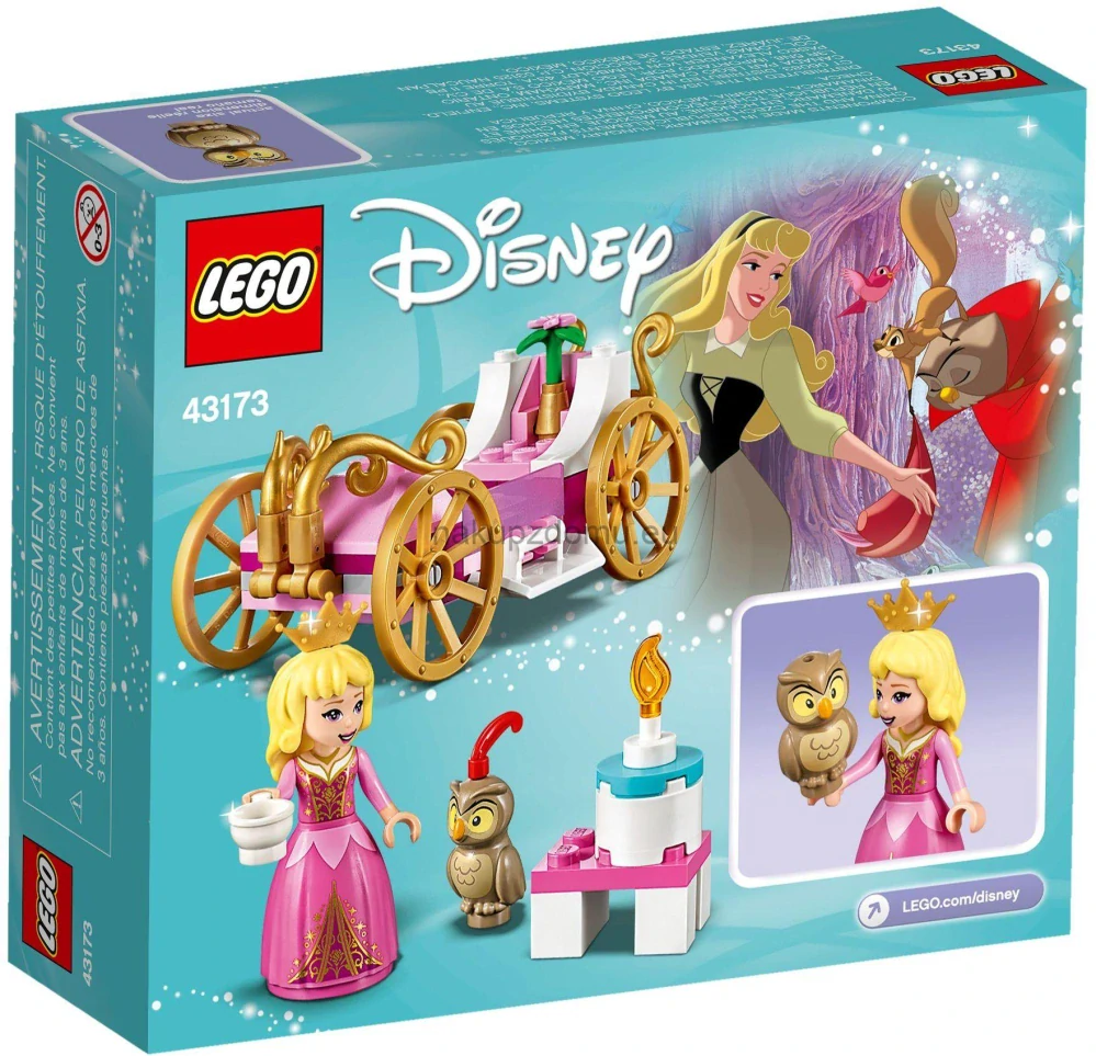 LEGO Disney 43173 Šípková Růženka a královský kočár