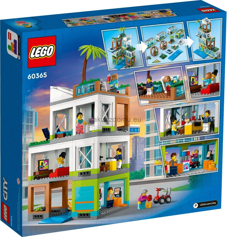 LEGO City 60365 Bytový komplex