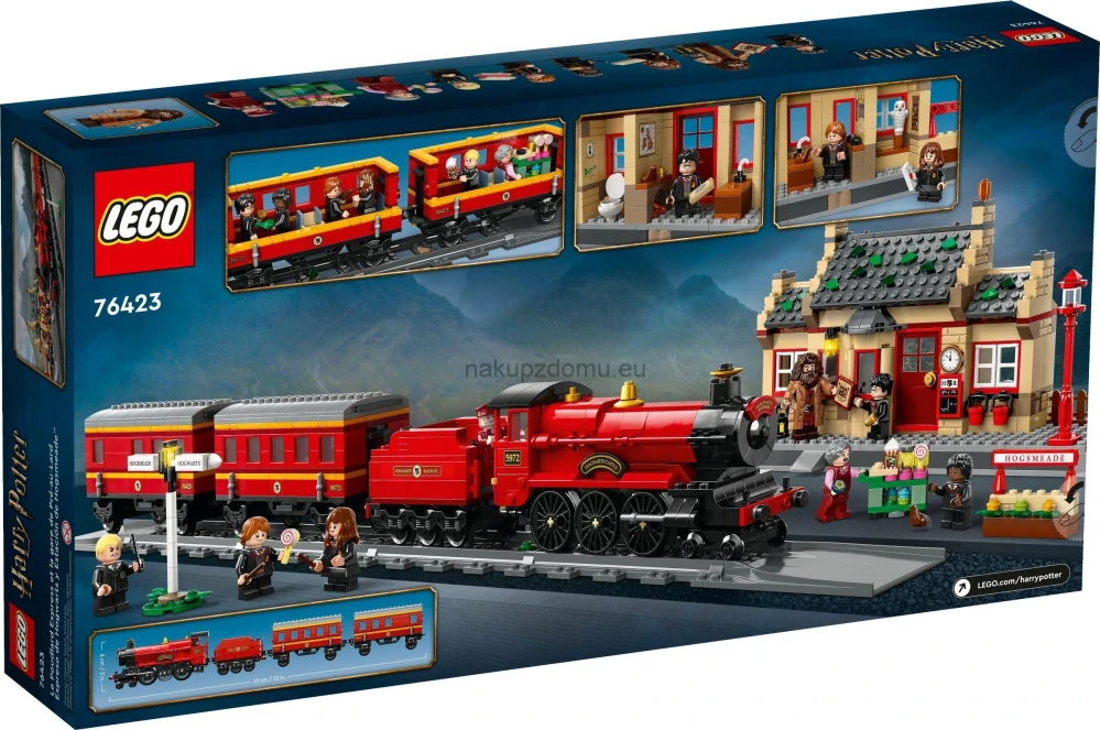 LEGO Harry Potter 76423 Bradavický expres a nádraží v Prasinkách