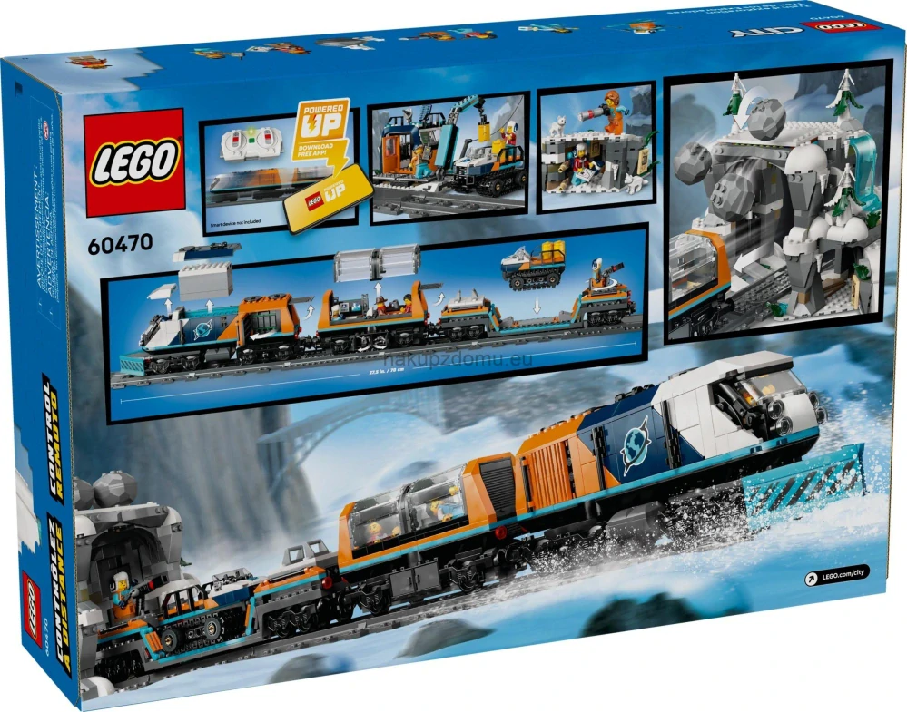 LEGO City 60470 Polární expres pro průzkumníky Arktidy