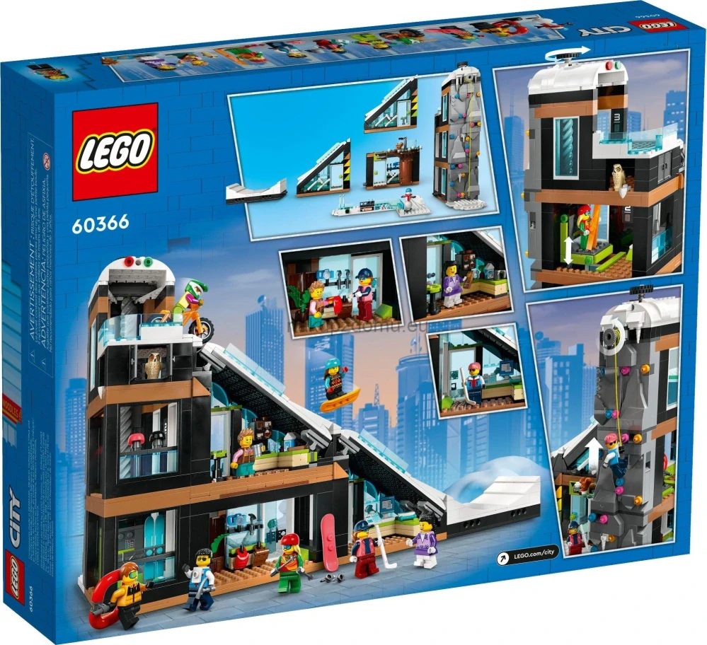 LEGO City 60366 Lyžařské a horolezecké středisko