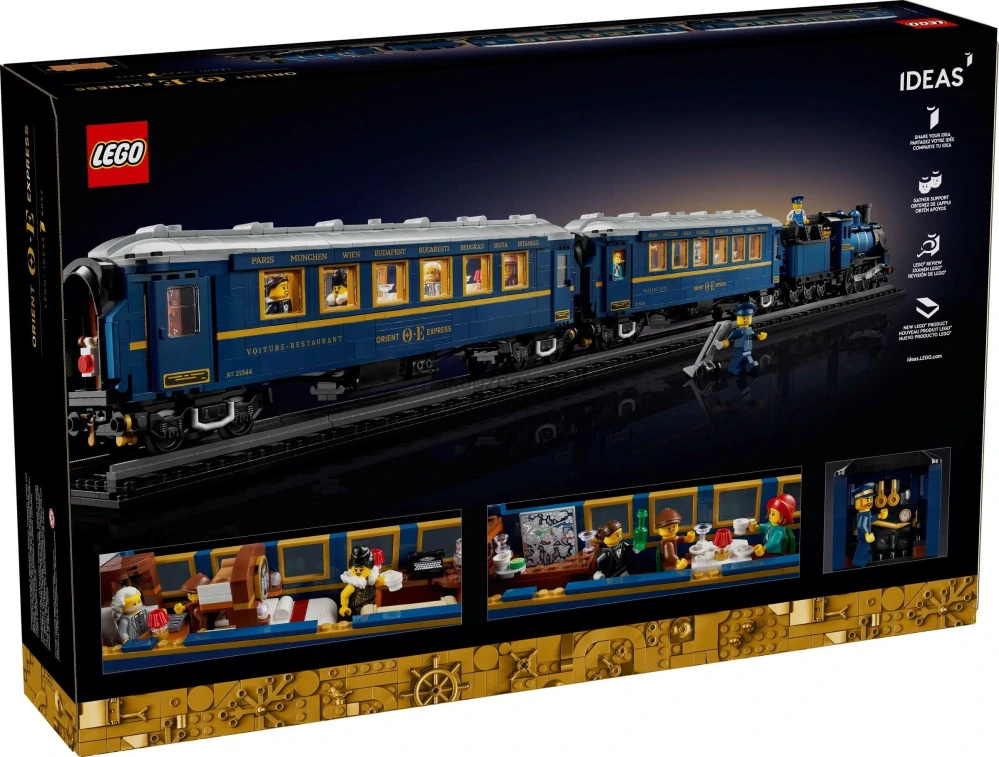 LEGO Ideas 21344 Vlak Orient Express