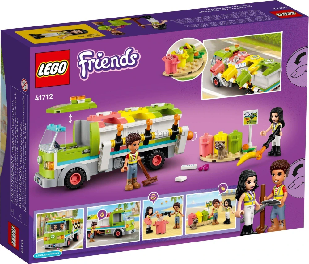 LEGO Friends 41712 Popelářský vůz