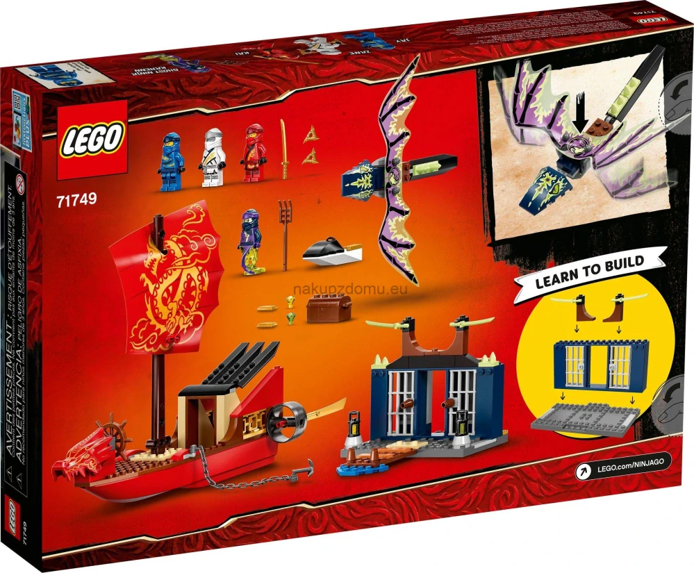 LEGO Ninjago 71749 Poslední let Odměny osudu