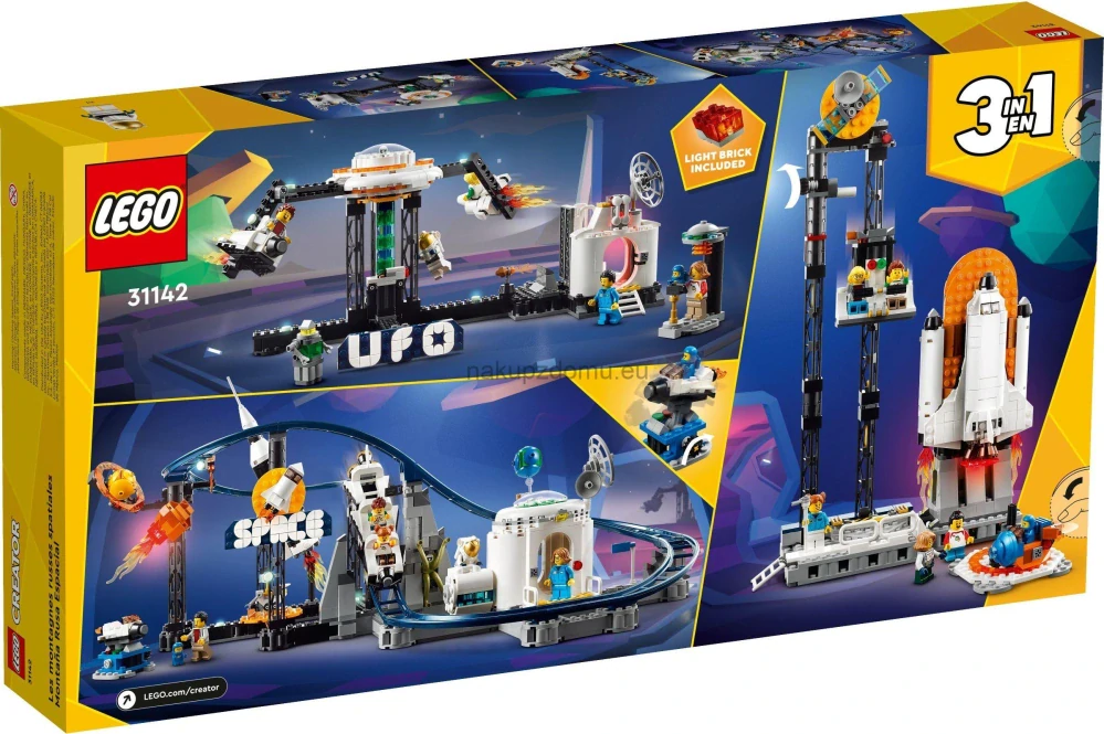 LEGO Creator 31142 Vesmírná horská dráha
