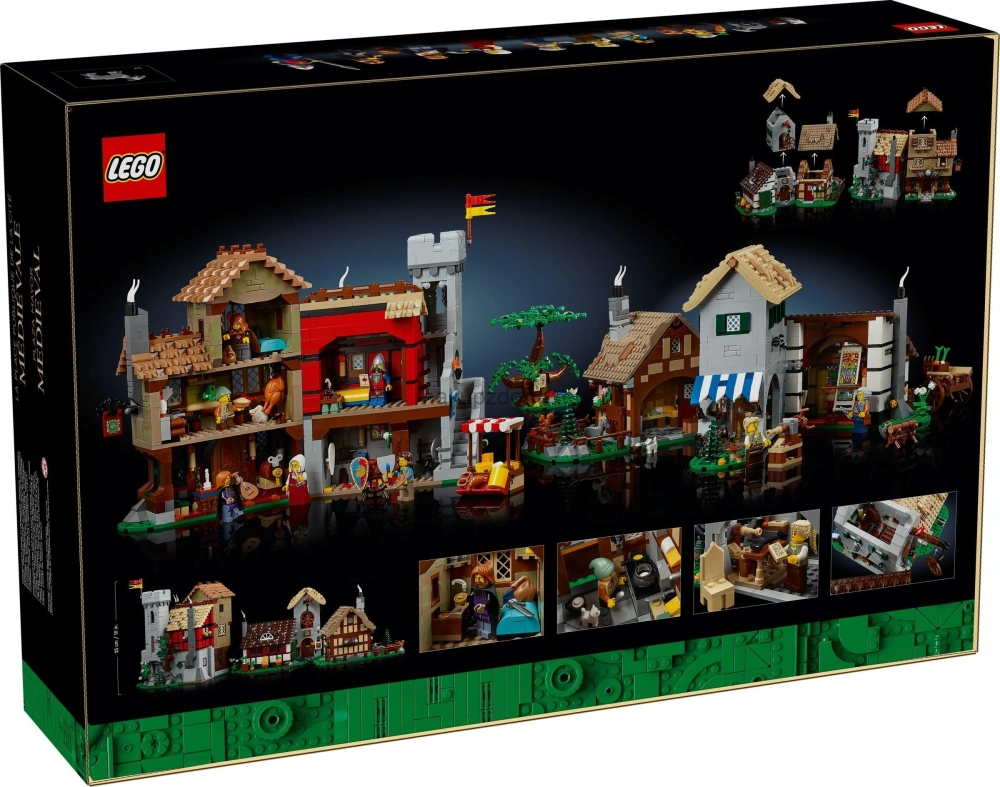 LEGO Icons 10332 Středověké náměstí