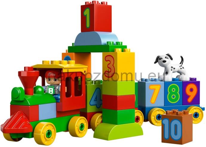 LEGO Duplo 10558 Vláček plný čísel