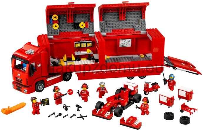 LEGO Speed Champions 75913 Kamión pro vůz F14 T týmu Scuderia Ferrari
