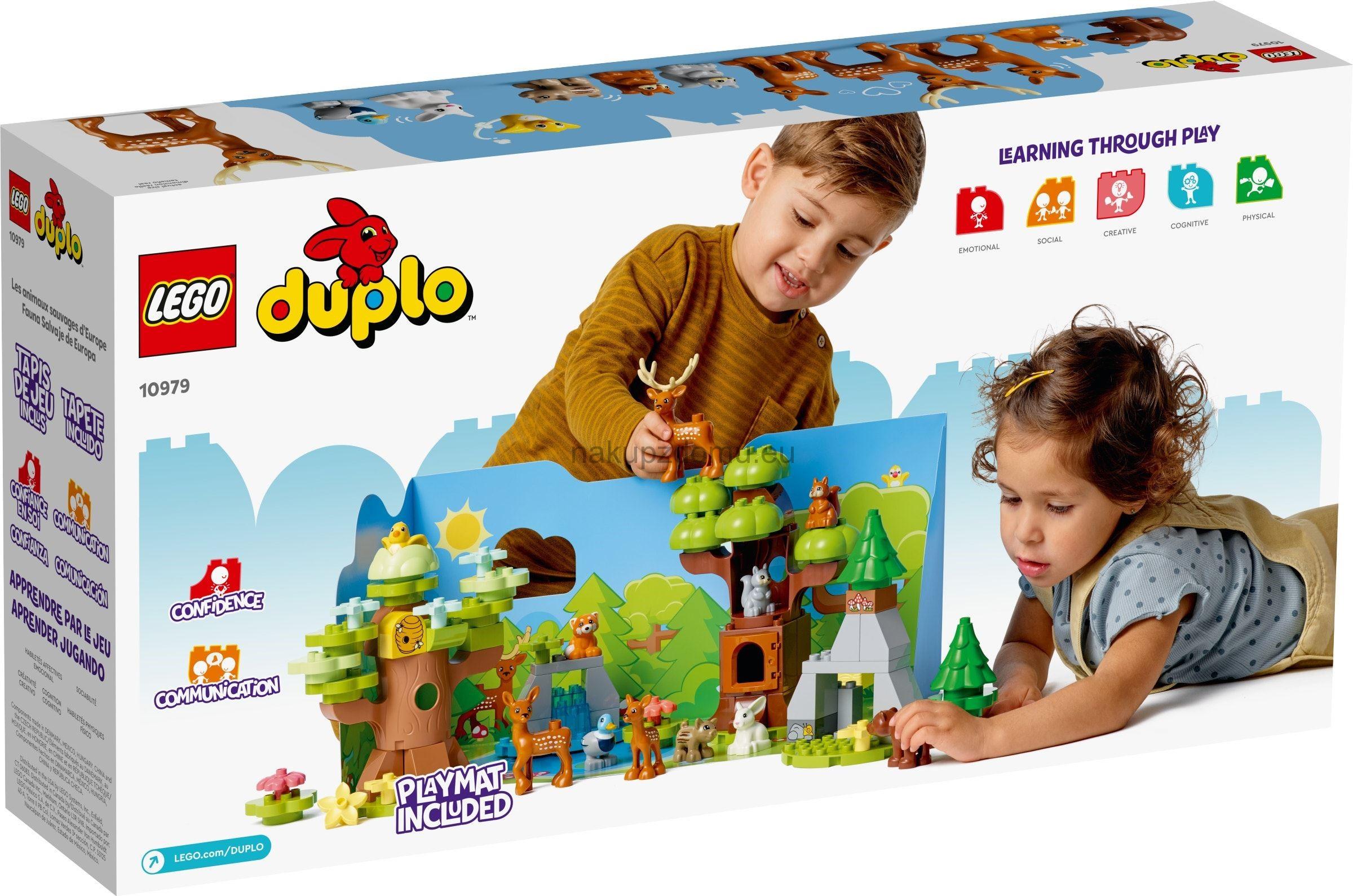 LEGO Duplo 10979 Divoká zvířata Evropy