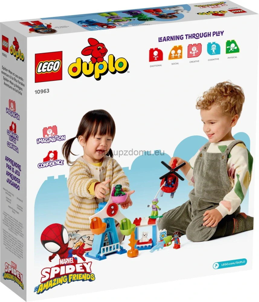 LEGO Duplo 10963 Spider-Man a přátelé: Dobrodružství na pouti