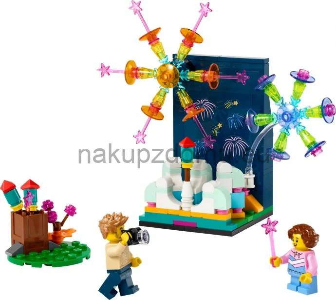 LEGO 40689 Oslava s ohňostroji