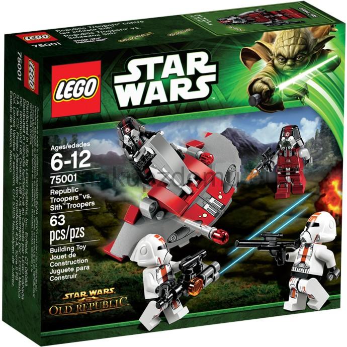 LEGO Star Wars 75001 Republic Troopers vs. Sith Troopers